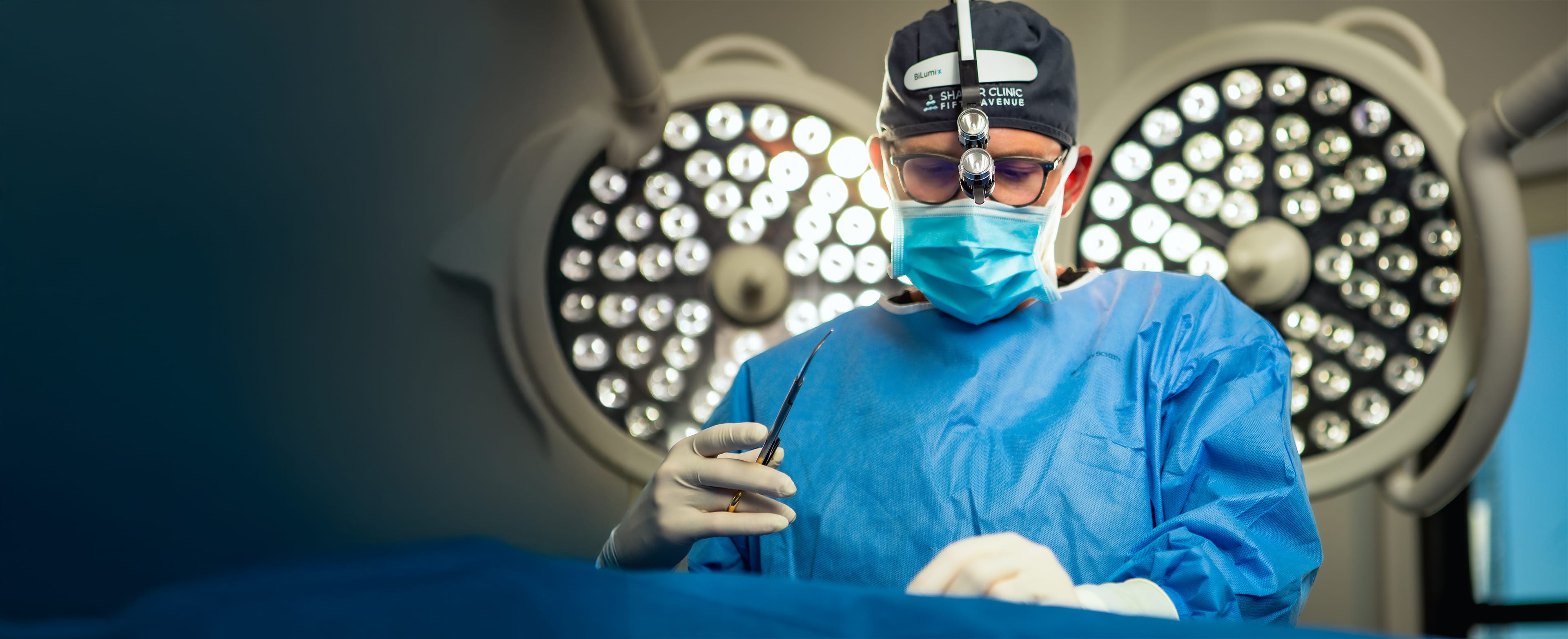 Doctor during surgery