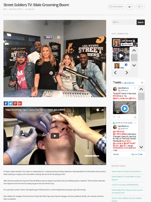 Street Soldiers TV: Male Grooming Boom