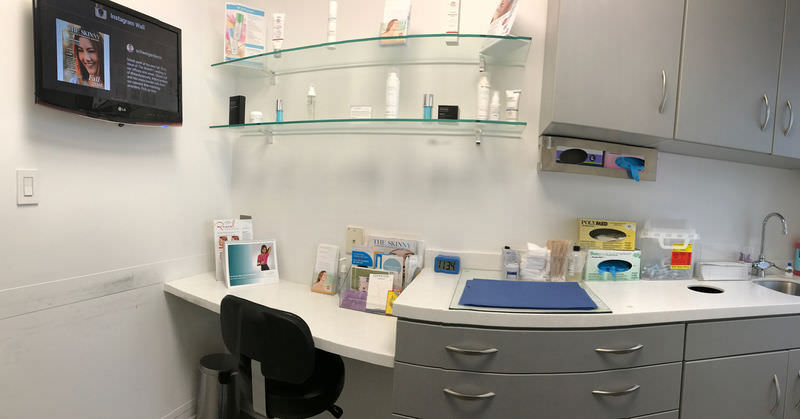 doctor area in a surgical room